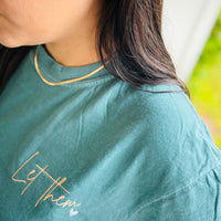 Let Them Tee Embroidered