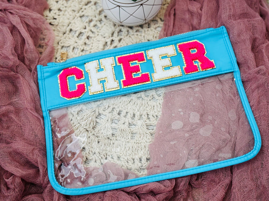 Varsity Letter Stitched Pouch