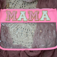 Varsity Letter Stitched Pouch