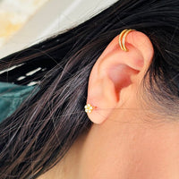 Queen Gold Ear Cuff