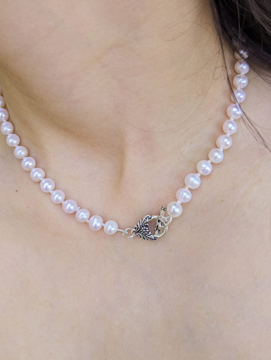 Freshwater Knotted Pearls