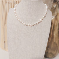 Pearls +14k gold finish