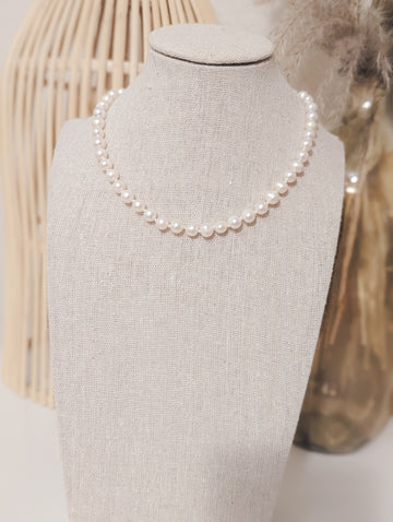 Pearls +14k gold finish