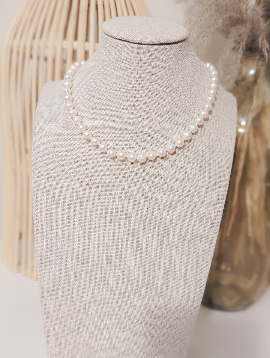 Pearls +14k gold finish