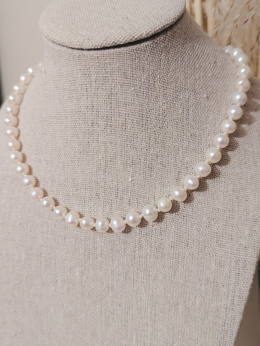 Pearls +14k gold finish