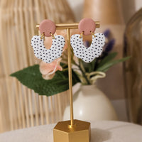 Coral Polkadot