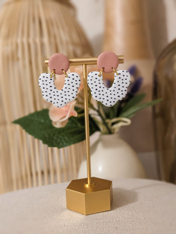 Coral Polkadot